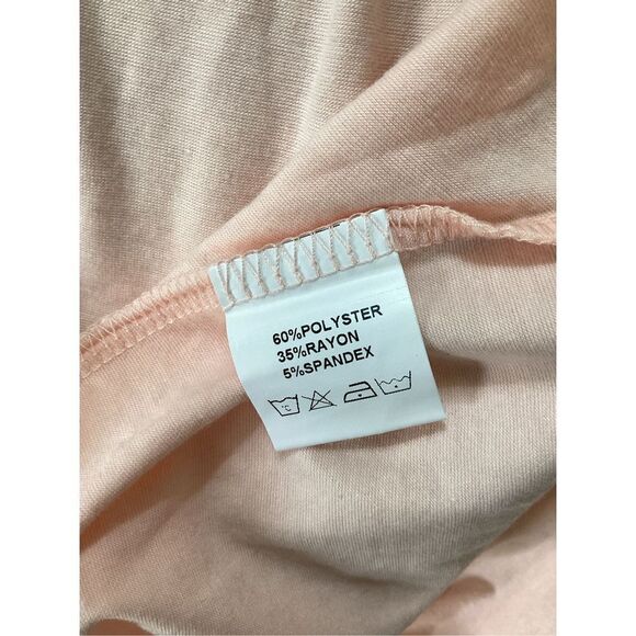 Aokosor Peach Sleeveless Tank Top 2XL - Picture 5 of 6